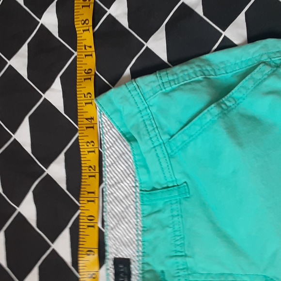 AEROPOSTALE BLUE MIDI TWILL SHORTS, SIZE 8 - Picture 7 of 10